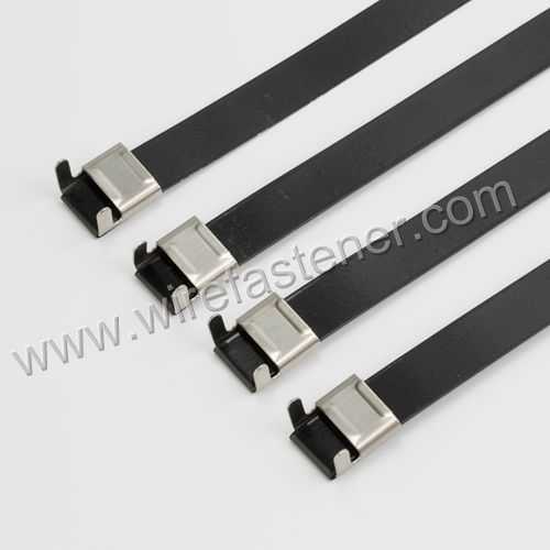 L-Type Coated Stainless Steel Cable Tie