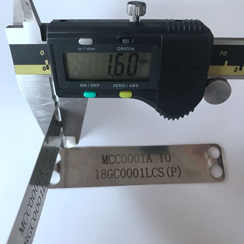 19mm*89mm  Stainless steel  Marker plate