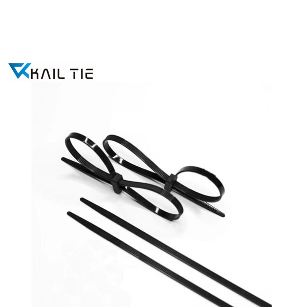 14.5inch Pack Strong self-locking nylon cable tie heavy dual Adjustable Fastener Cable Strap Loop Cord Ties