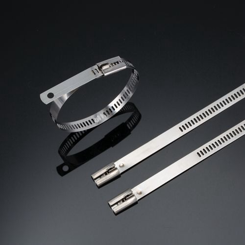 Ladder Type Ball Lock Adjustable Stainless Steel Cable Ties