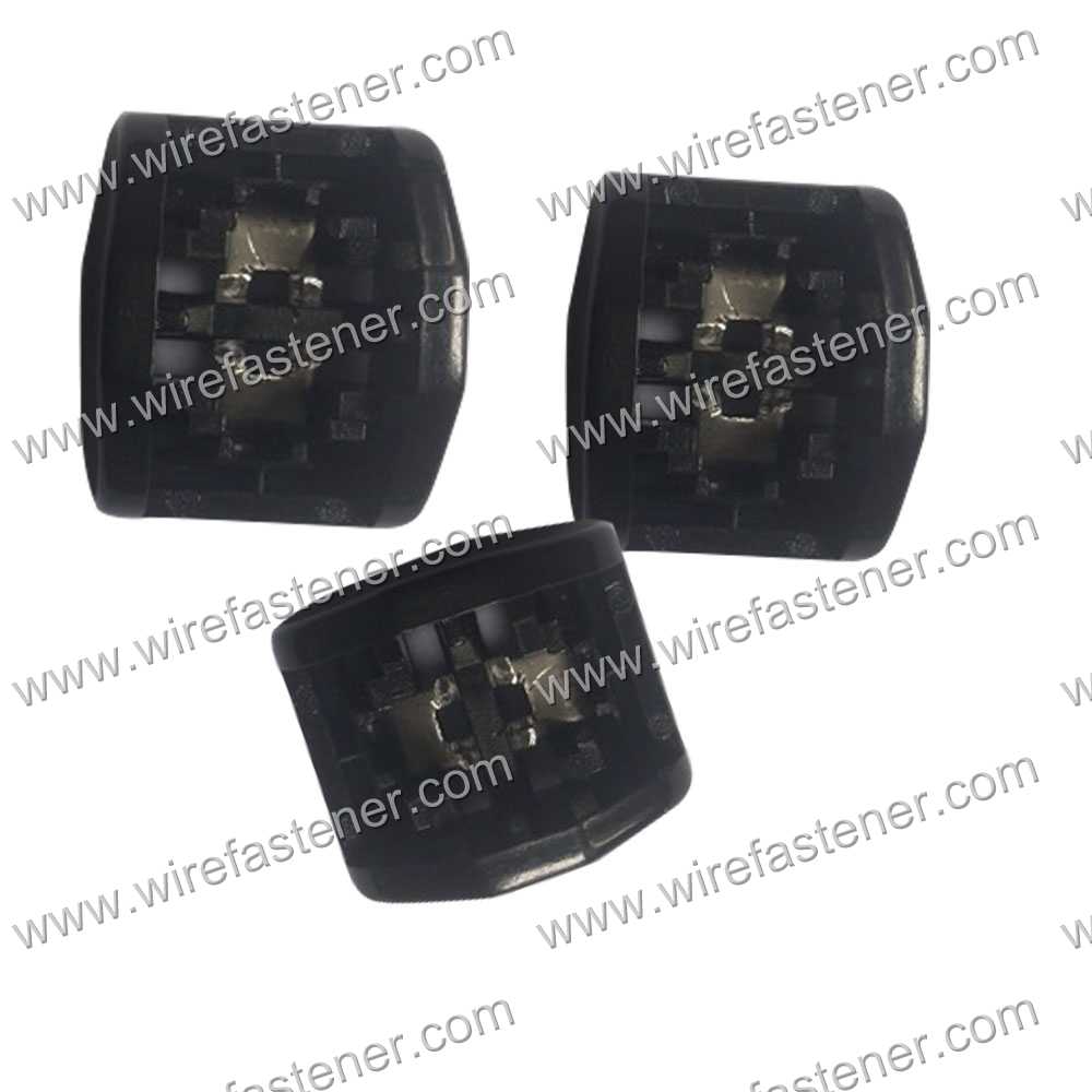 Double locking Heads 12.7 mm plastic buckle 