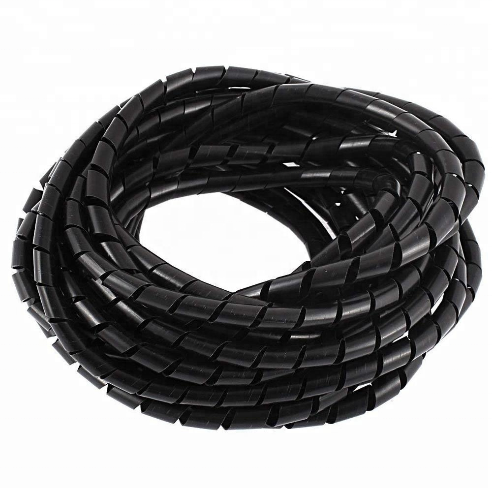 black custom design PE Spiral wrapping bands