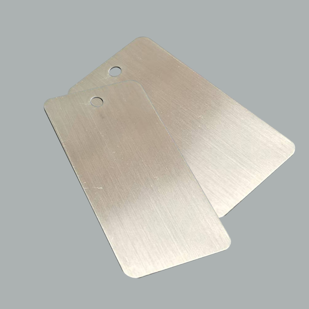 85mmx20mm x0.5mm Stainless steel tags engraving