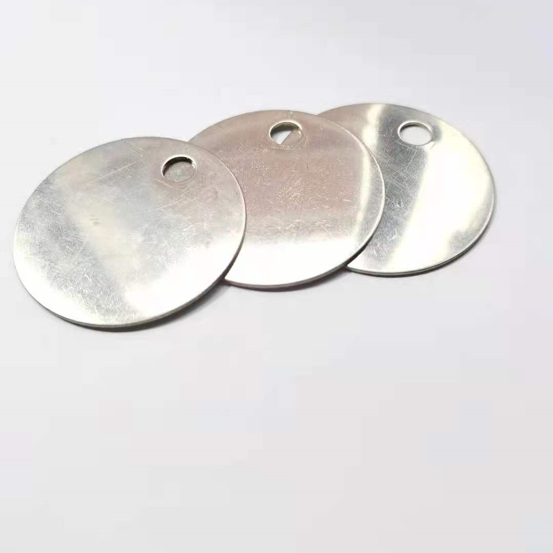 KLPS-¢47 Round Stainless steel  Marker plate