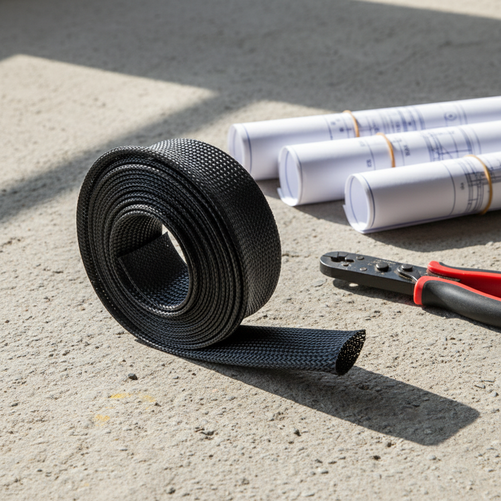 10mm Expandable Braided Pet Mesh Wire Loom Cable Management Wrapping Cable Covers