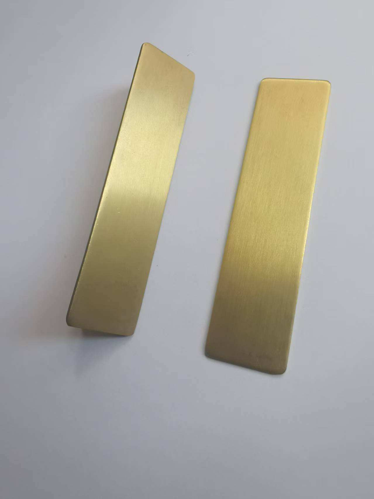 Blank Brass Tags Custom Engraving Nameplate Brass Blank for Pet ID Keychain Industrial Equipment Craft DIY